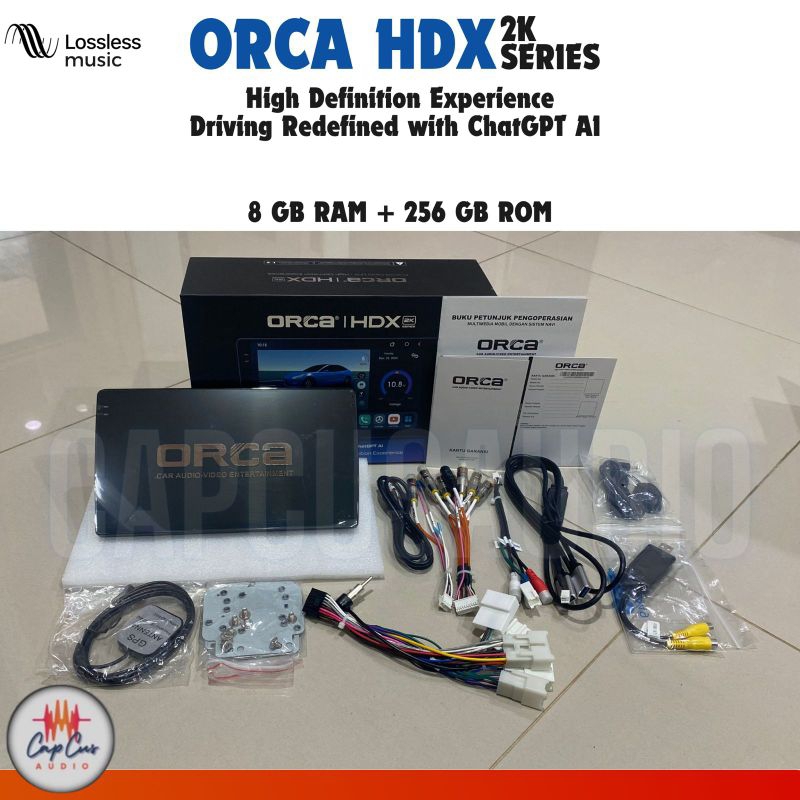 HEAD UNIT ANDROID 9/10 INCH ORCA HDX SERIES