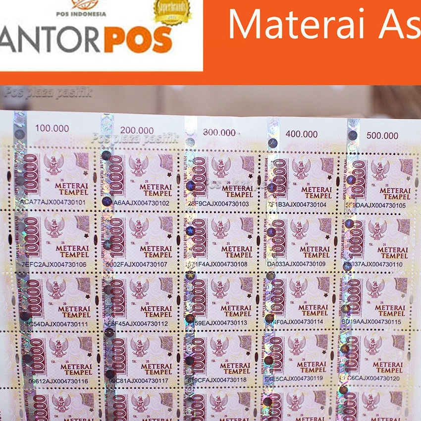 

Grosir MATERAI 1 ISI 25 PCS ORI 224