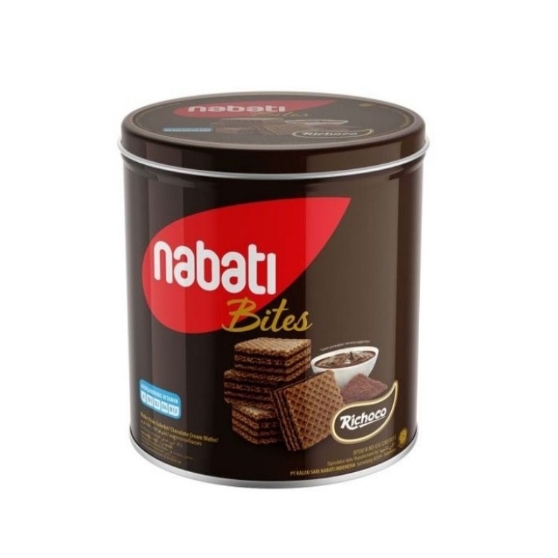 

EKSTRA PROMO NABATI BITES WAFER KALENG 287g COKELAT Hampers Lebaran Jajan Lebaran parcel lebaran