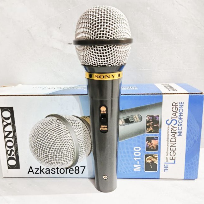 Kilat microphone osonyo m1 mic kabel panjang mic karaoke