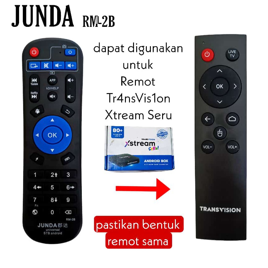 DISKON BESAR REMOTE MXQ PRO TX3 MINI 96 MINI H96MAX A95X X88 PRO JAY PRO FLECO EVPAD SVICLOUD JUNDA 