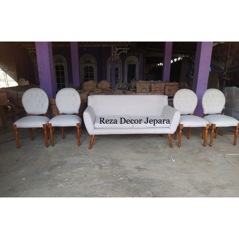 set kursi pelaminan / kursi pelaminan retro / kursi pelaminan terbaru / sofa pelaminan retro / sofa 