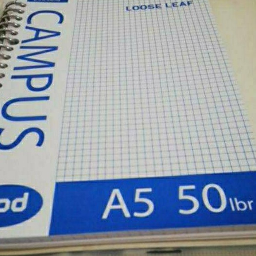 

Cashback Isi Binder Grid KotakKotak A5 2ring