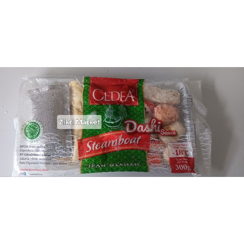 

Cedea Steamboat Dashi Dauce 300 gram