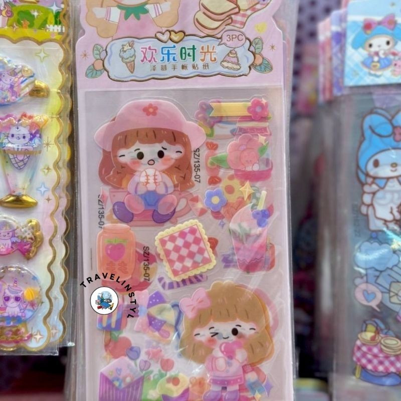 

Sticker Lucu isi 3 Lembar - Sticker Momo