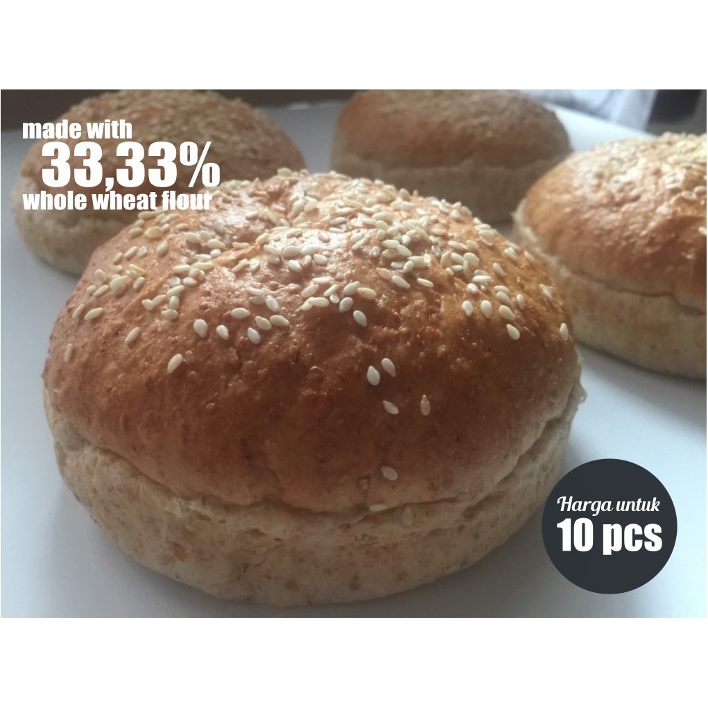 

Roti Burger Gandum Diameter 12CM