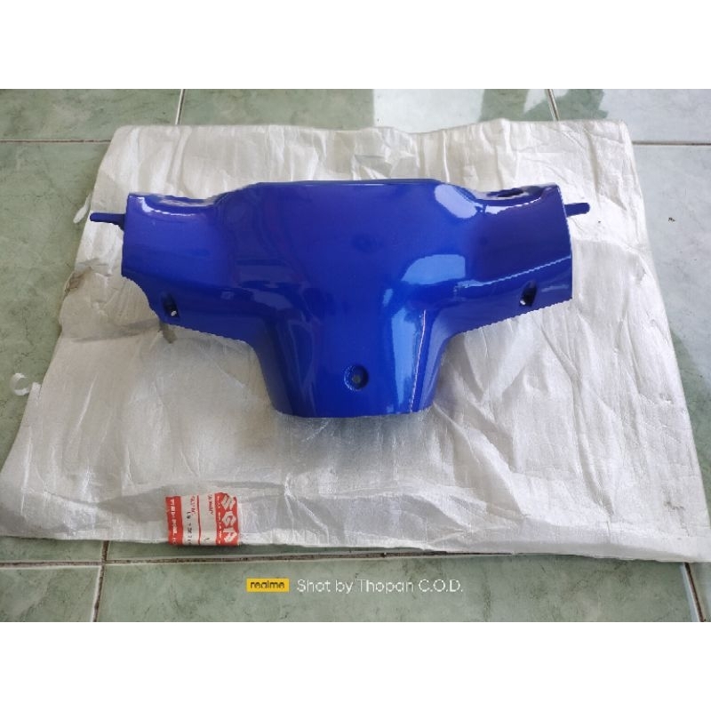 BATOK BELAKANG SATRIA 2TAK LUMBA WARNAH BIRU KENNY ROBERT NEW ORIGINAL ASLI SGP