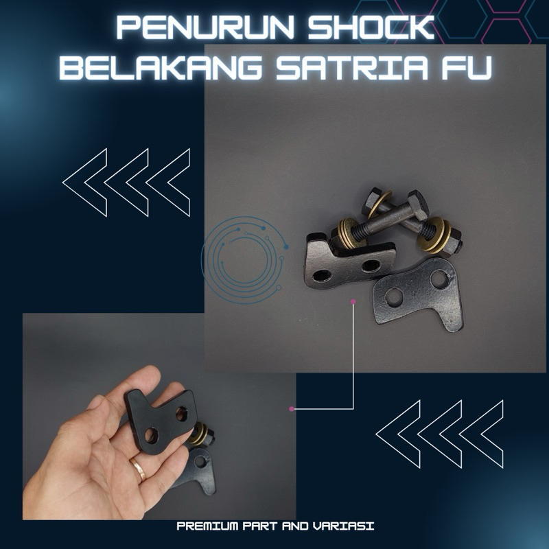 Penurun Shock Belakang Sonic Pemendek Shock Belakang Honda Sonic Pemendek Sonic
