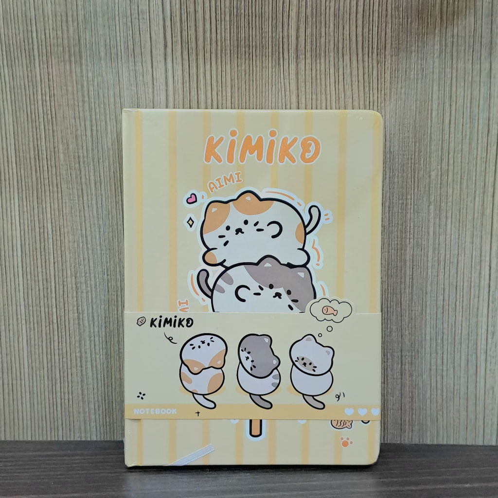 Gramedia Banjarmasin - Kako Kimiko Cat HC Notebook Yellow