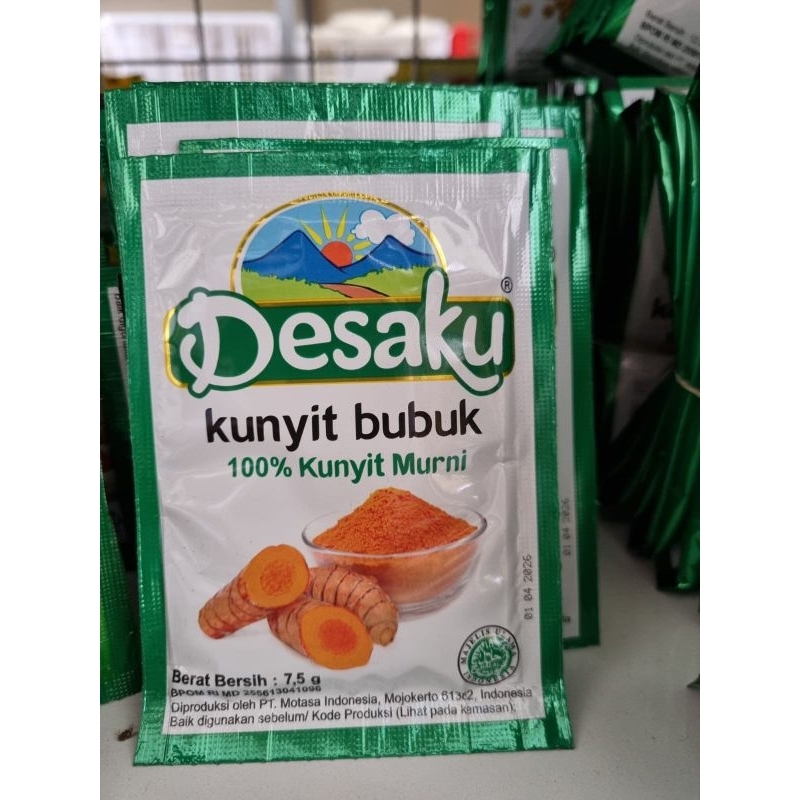 

DESAKU KUNYIT BUBUK BUMBU HALUS MASAK