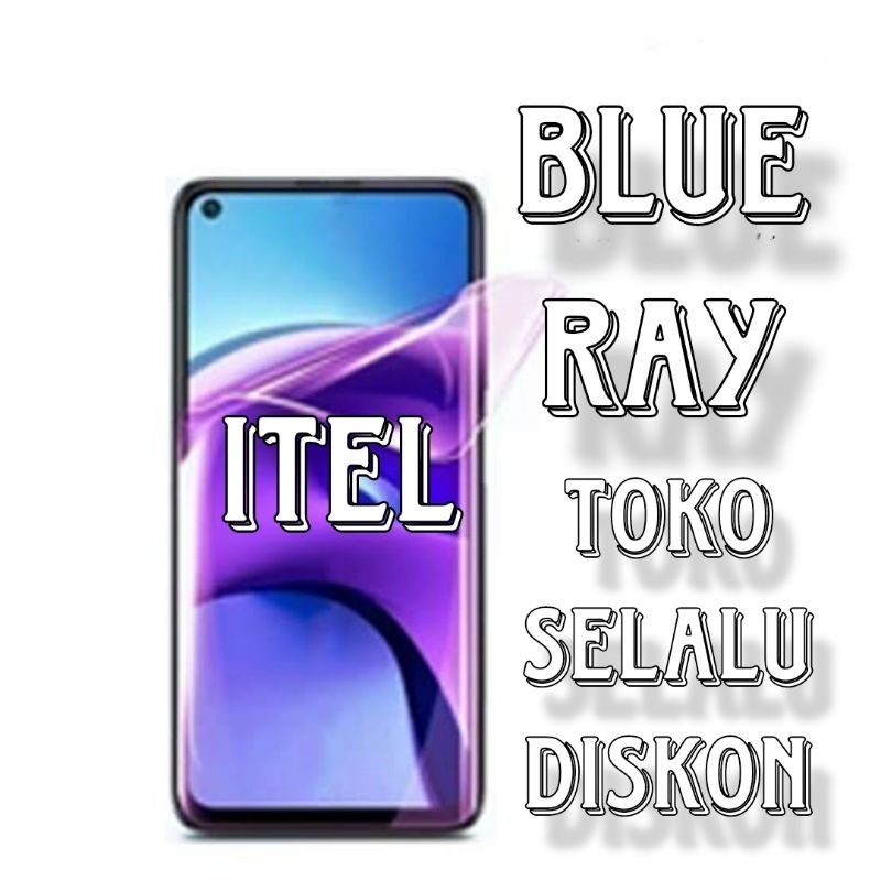 ANTI GORES HYDROGEL BLUE LIGHT ANTI RADIASI ITEL A14 A15 A16 A17 A25 A26 A27 A32F A33 A46 A48 A49 A6