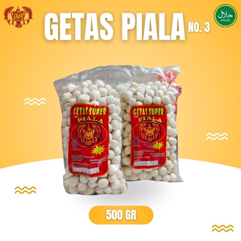 

Getas Super ikan tenggiri khas Bangka cap Piala No. 3, 500gr