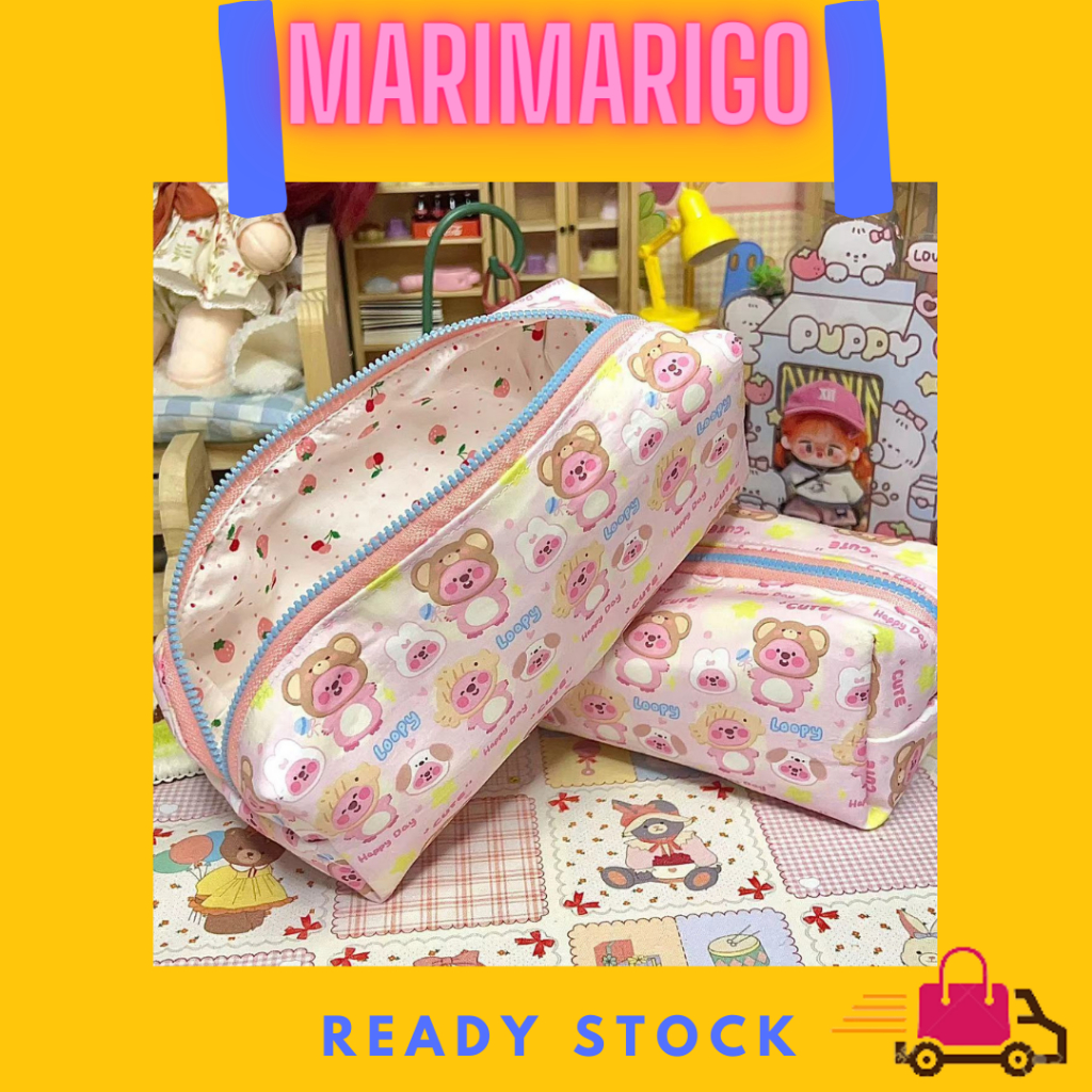 

Kotak Pensil Karakter Loopy Lucu Tempat Pensil Anak Sekolah Japanese Pencil Case Cute Zipper Student Stationery