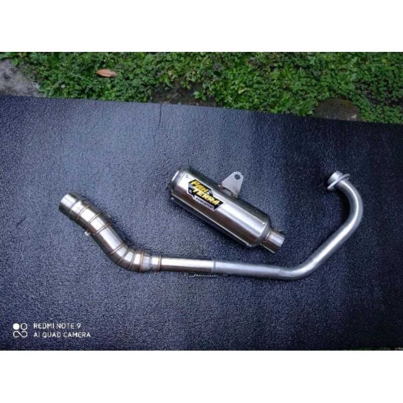 knalpot fanterra gp1 buat motor satria Fu Vixion Sonic Jupiter MX king CBR new facelift bison MP Tig