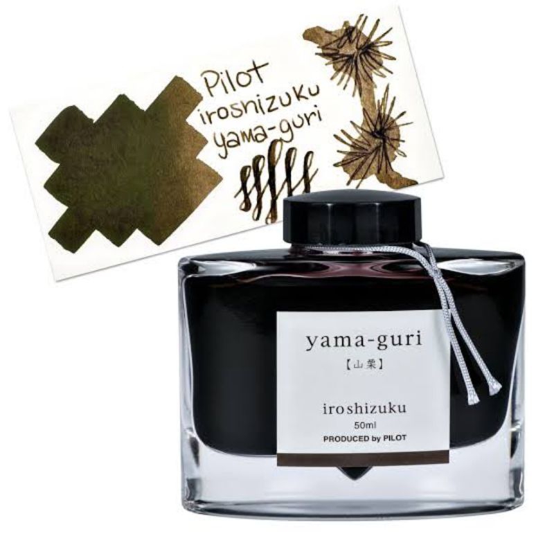 

Tinta IROSHIZUKU YAMA-GURI 50ml By PILOT / Ink Fountain Pen