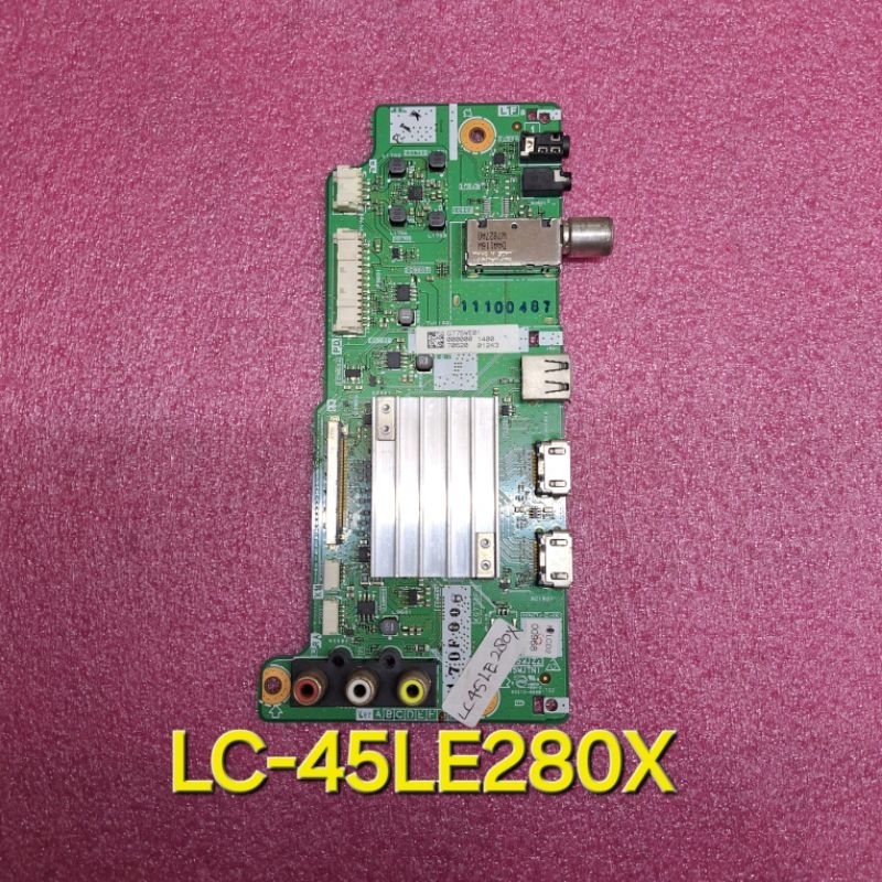 MB / Mobo / Mainboard / Motherboard Tv Sharp LC 45LE280X 45LE280 LC-45LE280X