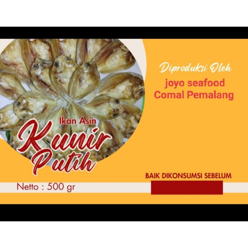 

IKAN ASIN/IKAN KERING KUNIR PUTIH 500g