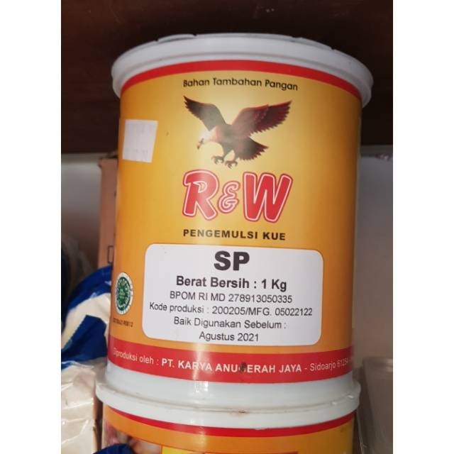 

Rajawali Sp / Sp Rajawali / Pengemulsi Sp Rajawali - 1 Kg