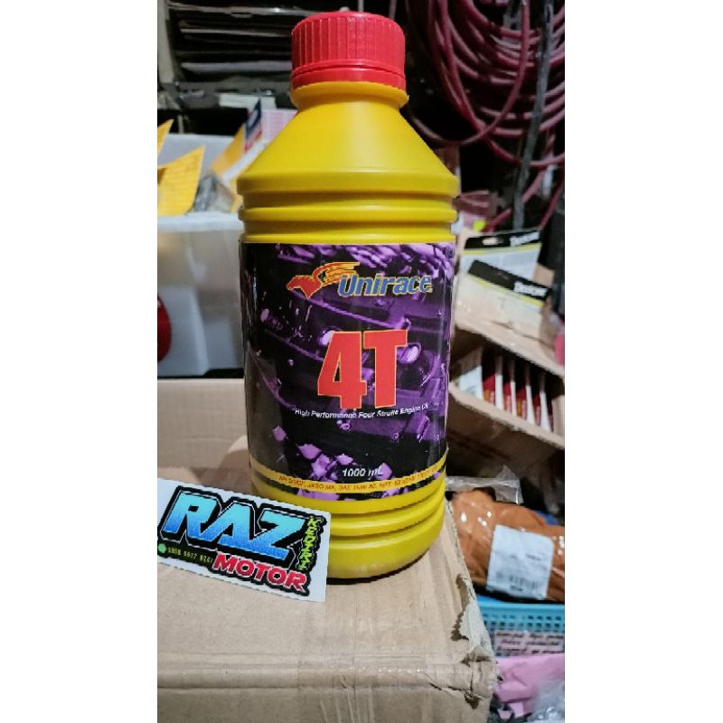 OLI MESIN UNIRACE//UNIRACE 4T OLI MESIN UNIRACE UNIRACE
