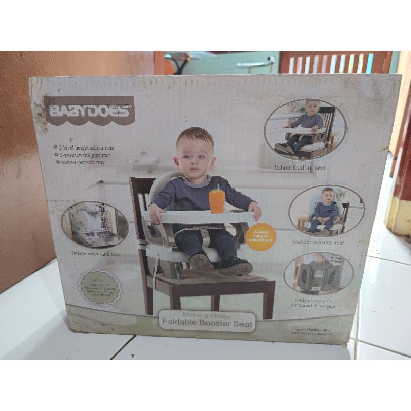 Kursi makan bayi babydoes (preloved)