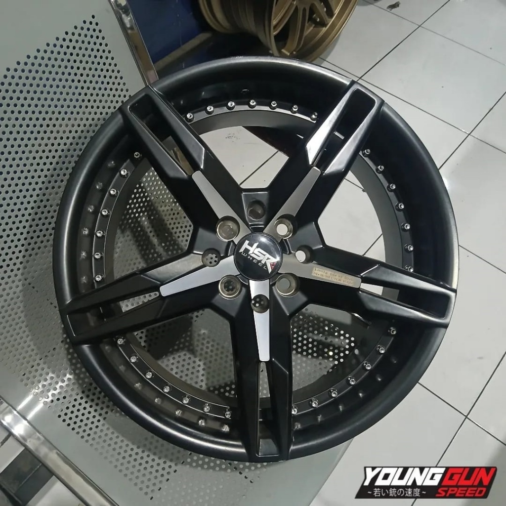 Velg Mobil R17 Brio Jazz Freed Avanza Xenia Pelek HSR Keunikai Ring 17