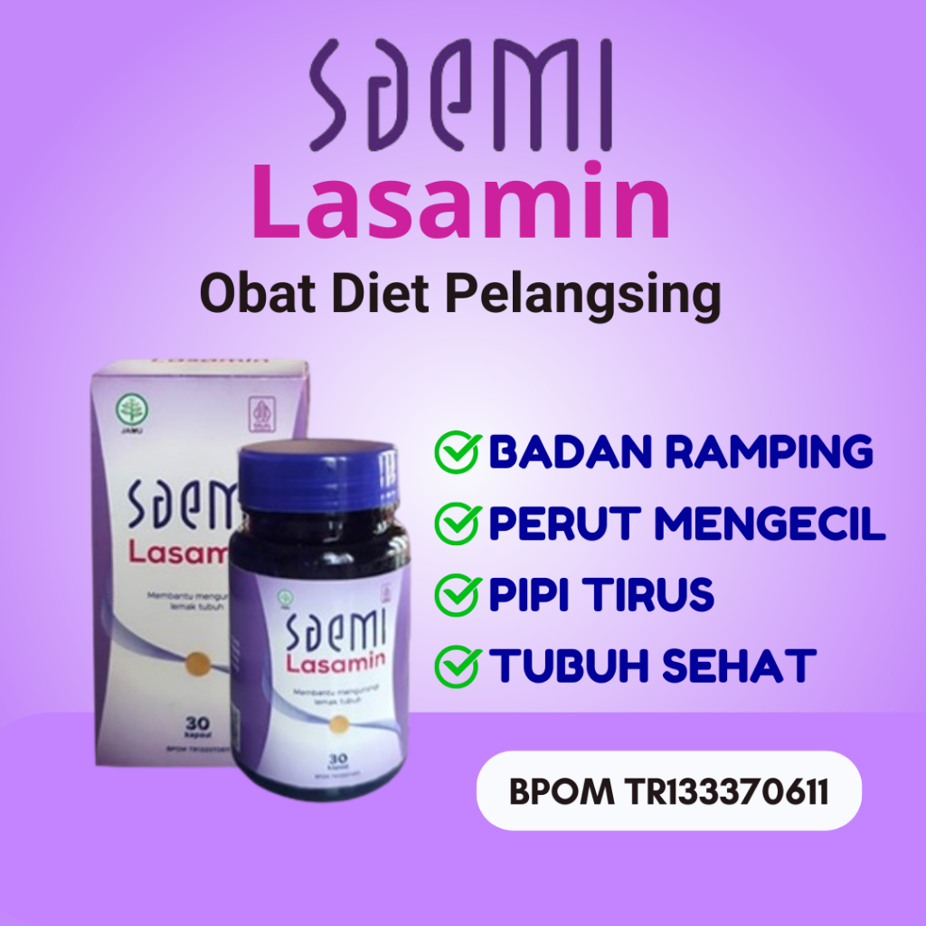 Saemi Lasamin Obat Diet Kurus Pengecil Perut Jamu Pelangsing Penurun Berat Badan Cepat Dan Paling Am