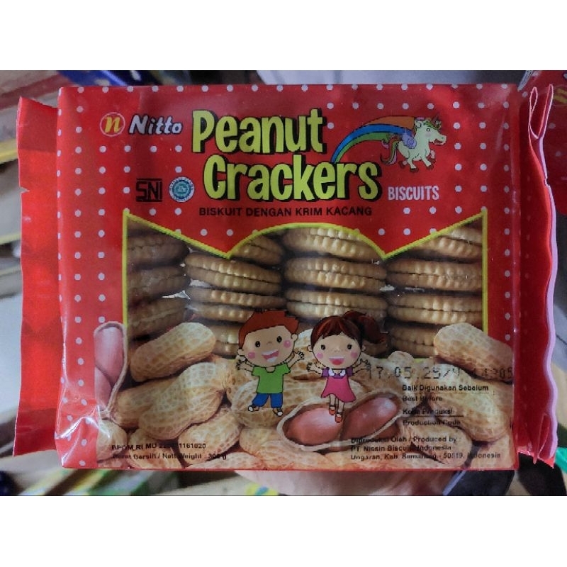 

KZ - nitto peanut crackers biskuit dengan krim kacang 300g