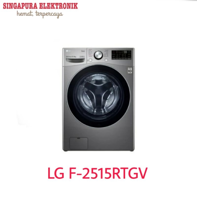 LG Mesin Cuci 15kg with dryer F-2515RTGV