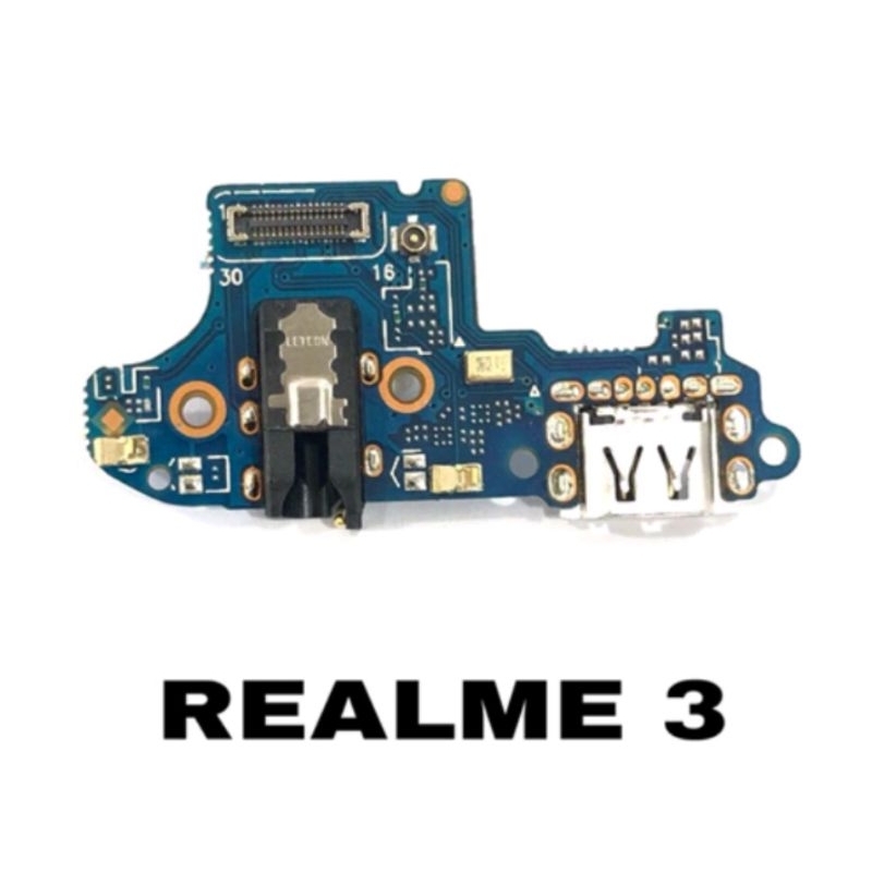 PAPAN KONEKTOR CHARGER BOARD CONNECKTOR REALME 3 RMX1821 PCB KONEKTOR CAS REALME C3 CPH1825