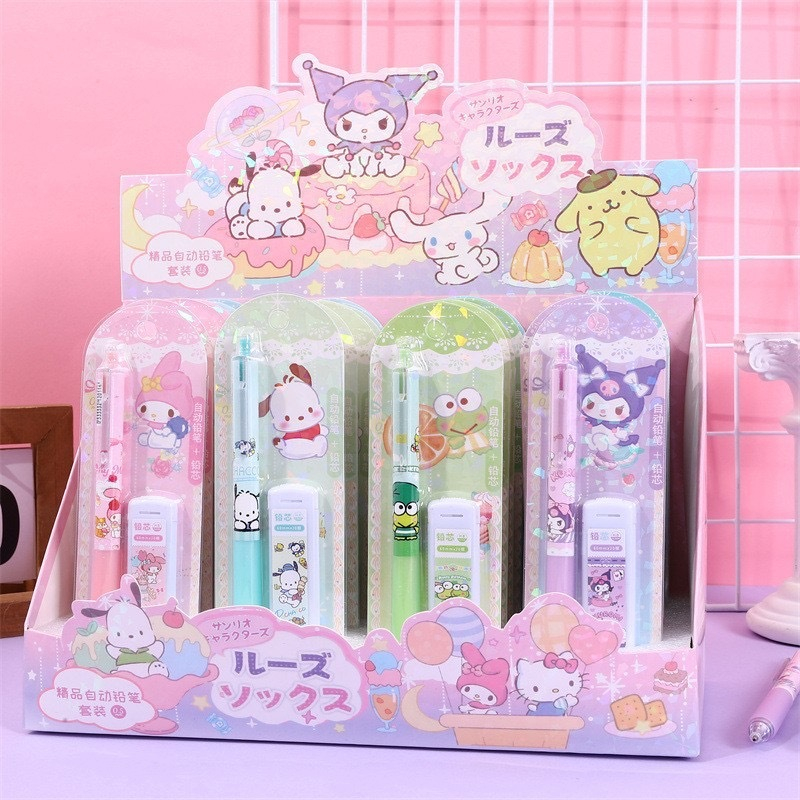 

KIDDY PENSIL MEKANIK KARAKTER SET 0.5MM KUROMI