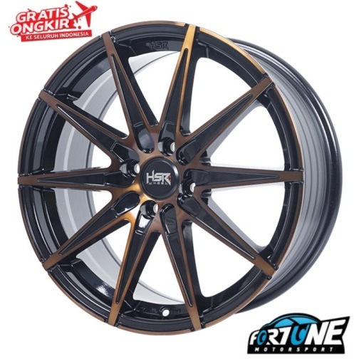 Velg HSR Ring 17 KCCX-2 PCD 4X100 Bisa Buat Honda Jazz. Mobilio. City
