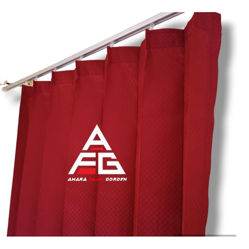 gorden jendela / tirai kaca sekolah lebar 100 cm, tinggi 100 cm. bisa reques ukuran