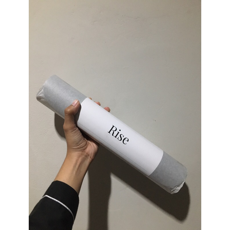 Rise Mini Yoga Mat Rubber PU Anti Slip Travel Lululemon Alo Manduka Perkis Laica Minimalist Yogi Ker