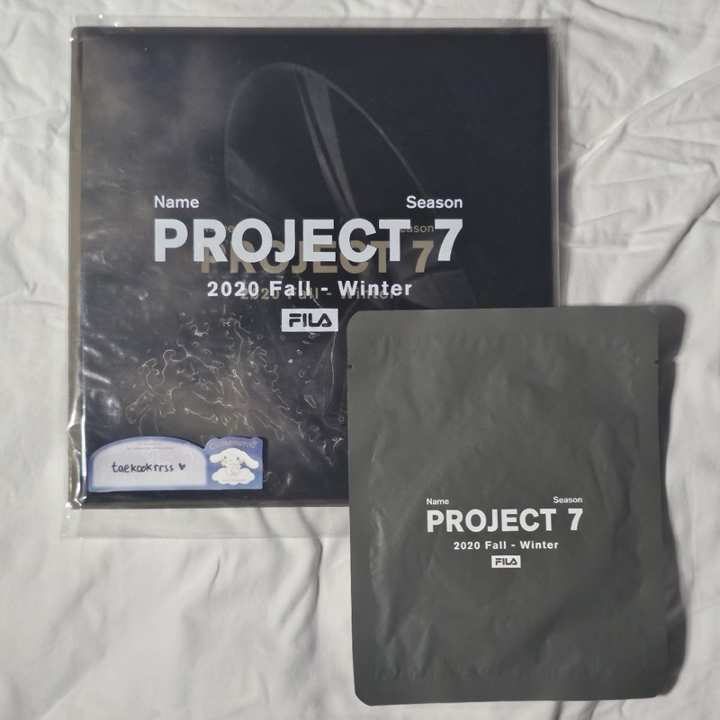 BTS Fila Project 7 | 2020 - Fall To Winter Poster & Mask (Fila BTS) (BTS Project 7)