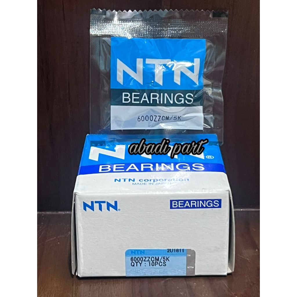 BEARING 6000 ZZ NTN LAHER 6000ZZ NTN