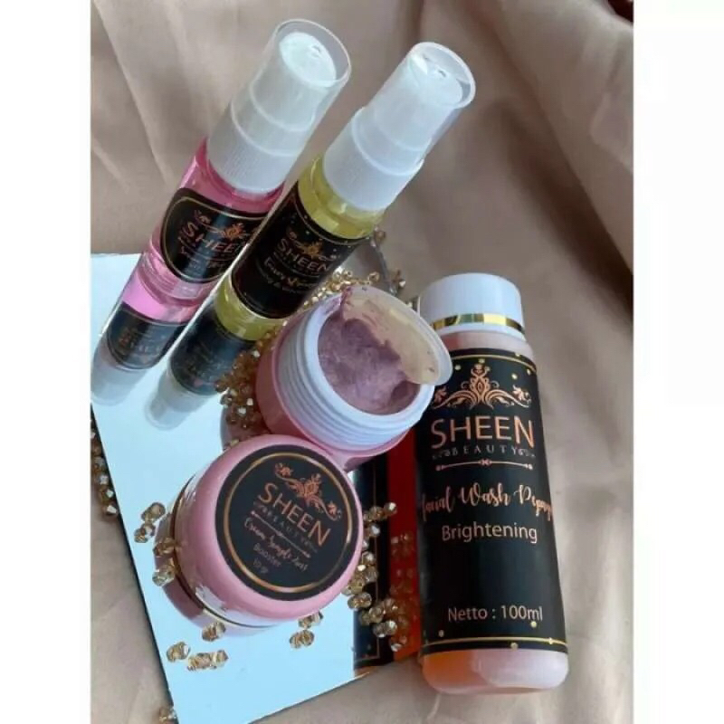 CREAM SHEEN BEAUTY ASLI ORI PAKET 2in1 TONER HD