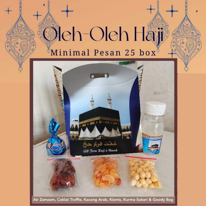 

Oleh-Oleh Umrah & Haji (min 25 Pack)