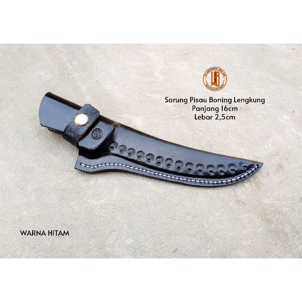 Sarung Pisau Boning 16cm _ Lengkung