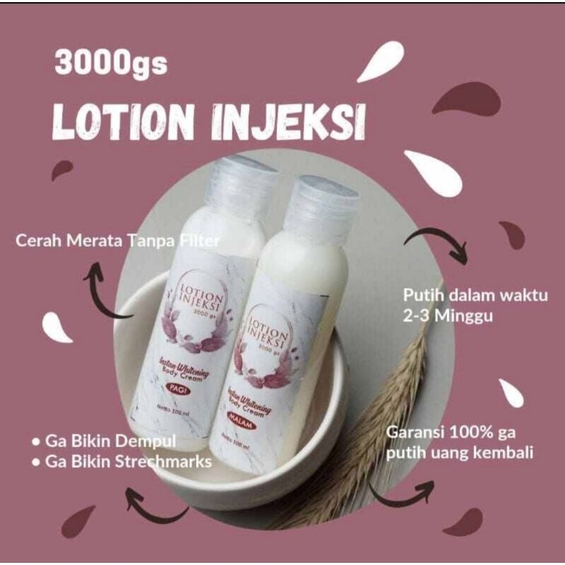 LOTION INJEKSI 3000gs ( PAKET )