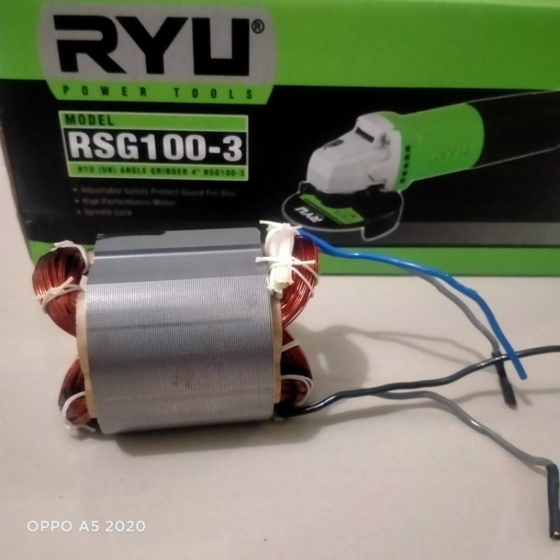 STATOR GERINDA RYU RSG 100-3 ORI