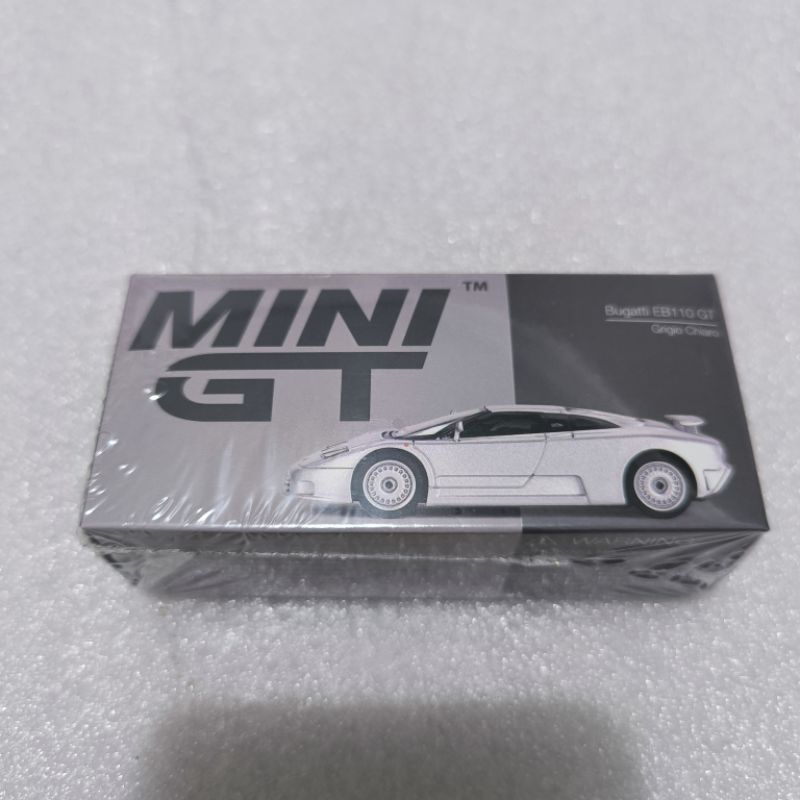MINI GT 704 BUGATTI EB110 GT GRIGIO CHIARO