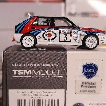 Diecast MiniGT BNOB Lancia Delta Racing #3
