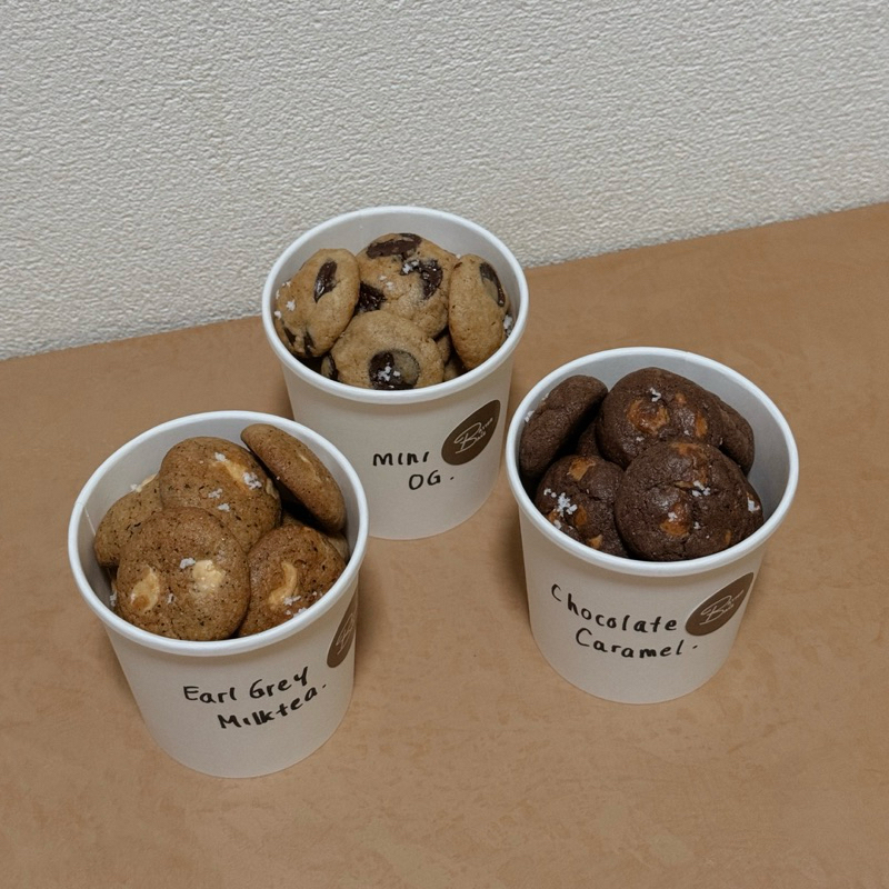 

Mini Cookies - OG | Earl Grey Milktea | Chocolate Caramel