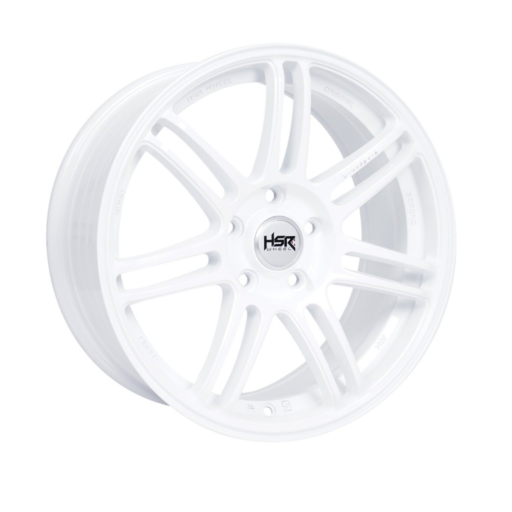 Velg Mobil Ring 17 Lobang 5X114 ET 45 Warna Putih HSR BOON