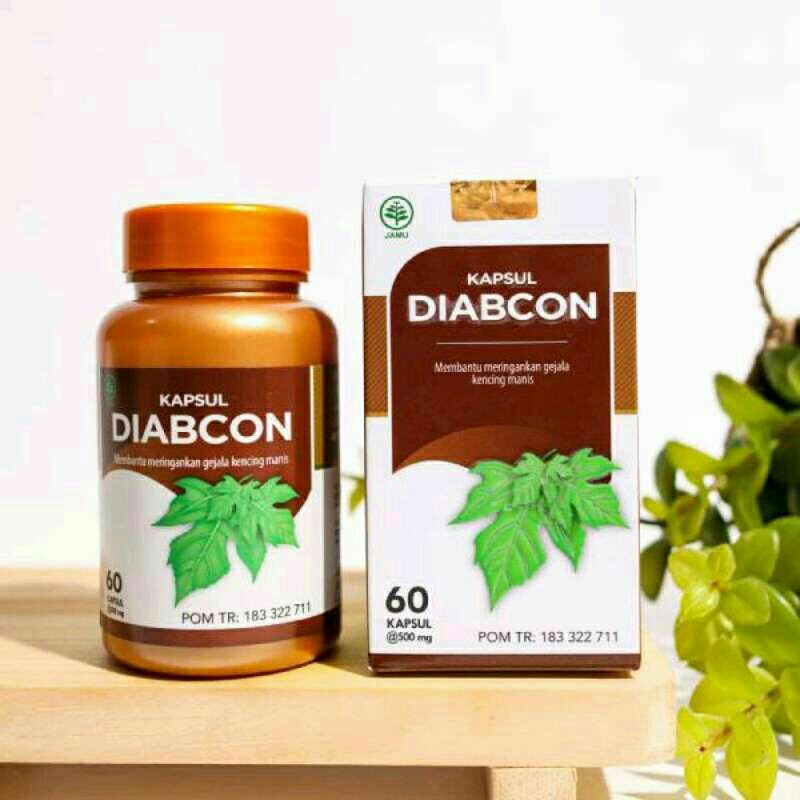 diabcon Original Capsule Herbal BPOM