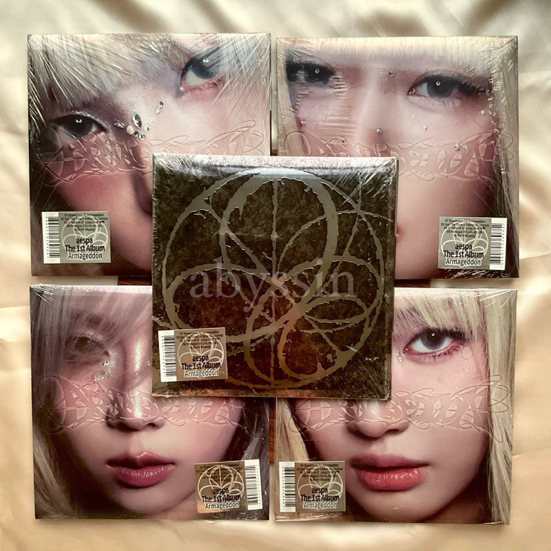 AESPA ARMAGEDDON MY POWER SEALED & ALBUM ONLY- armageddon supernova mypower ready ina karina giselle