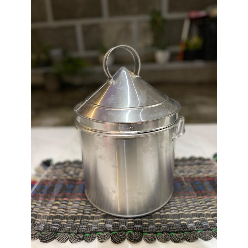 PROMO TERMURAH DANDANG NASI ALUMINIUM - Berbahan tebal - dandang nasi- dandang kukus -sablukan nasi