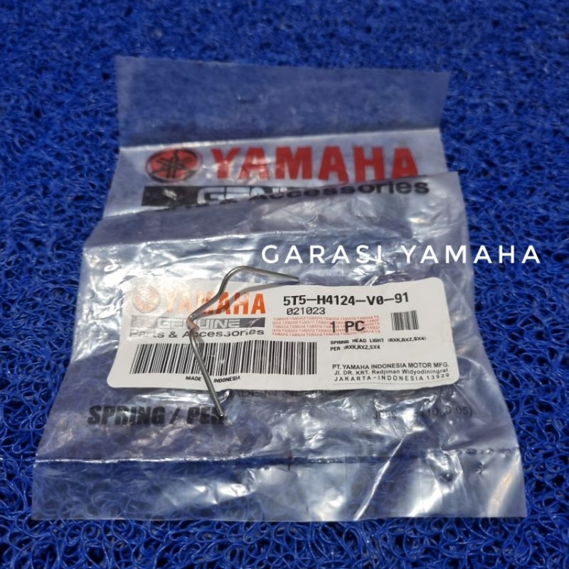 KLIP LAMPU RX KING PER KAWAT REFLEKTOR LAMPU DEPAN RXKING RX KING RXS RXZ YT ORI ORIGINAL YAMAHA