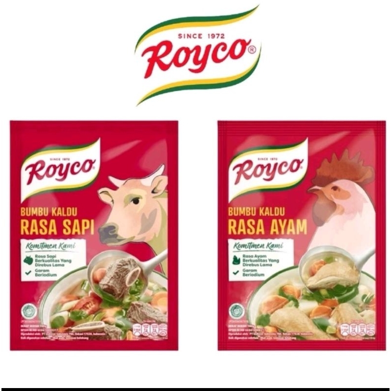 

Royco Bumbu Kaldu, royco ayam 220 gram, royco sapi 220 gram, Penyedap rasa