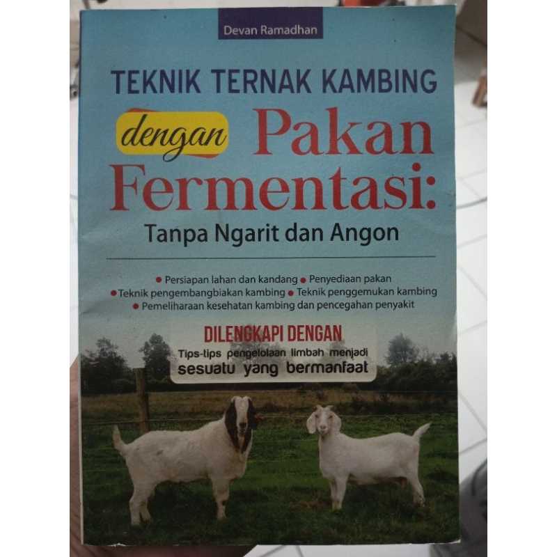 Buku panduan pakan fermentasi kambing